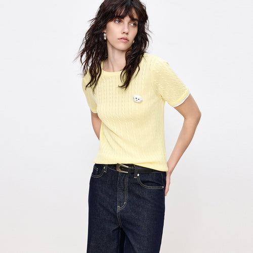 Buttery Cable-Knit Sweater