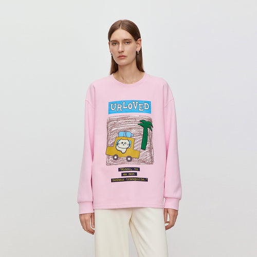 Kitten Drive Long-Sleeve Tee