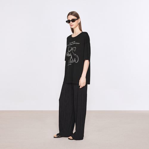 ightweight Bow T-Shirt