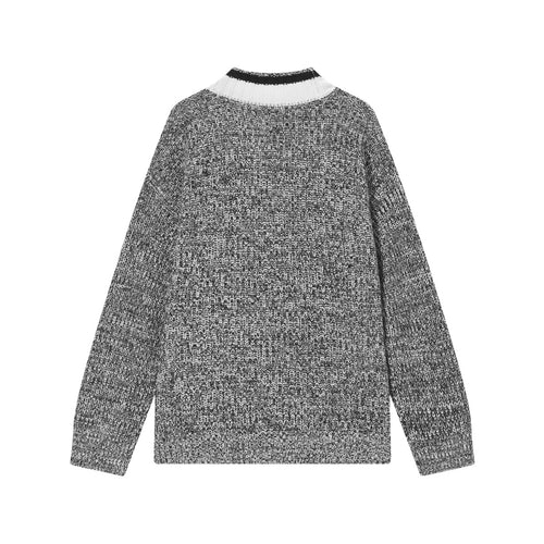 Hemp Dot Grey Cardigan