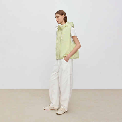 Jasmine Green Hooded Vest