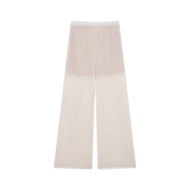 Ballet Openwork Knit Pants