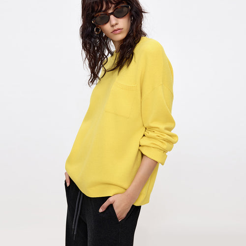 Warm Custard Sweater