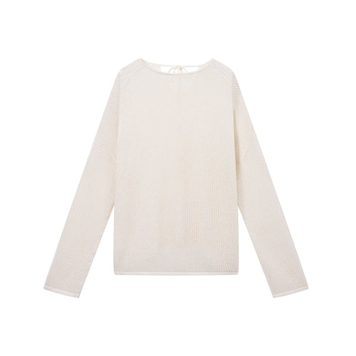 Ballet Openwork Pullover