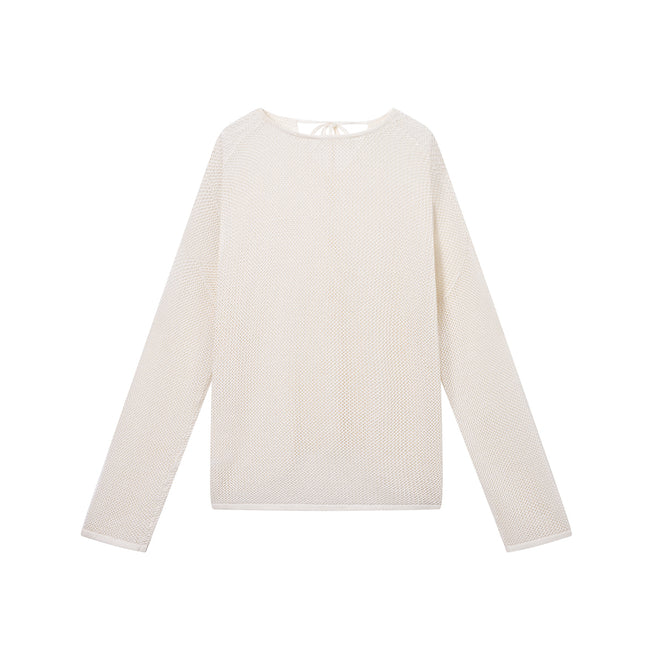 Ballet Openwork Pullover