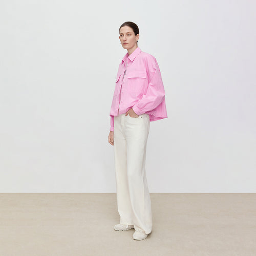 Lychee Berry Washed Shirt