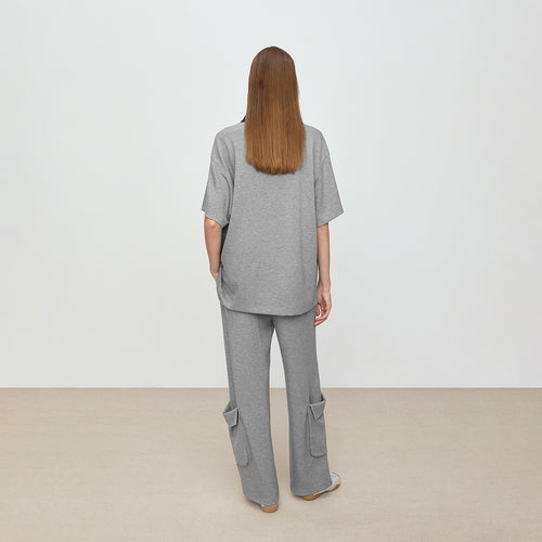 Lava Grey Polo Top Shirt