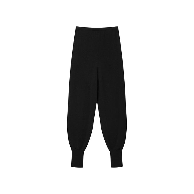 Cinched-Hem Lantern Pants