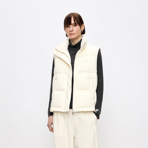 Coconut Frost Down Vest