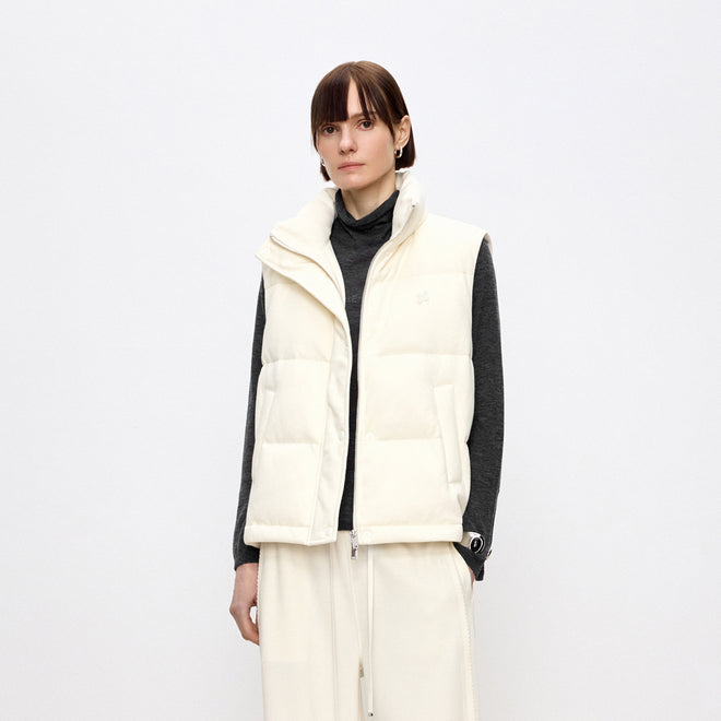 Coconut Frost Down Vest