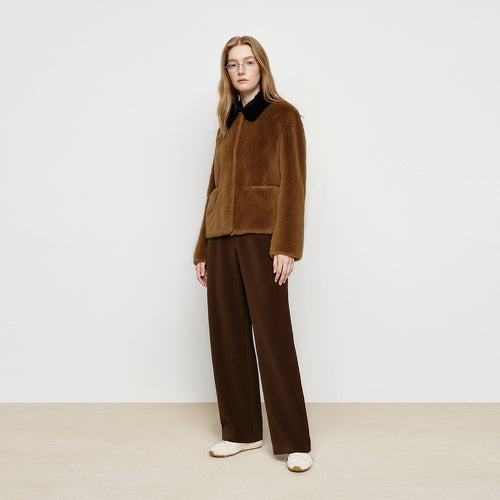 Cocoa Lamp Core Velvet Pants