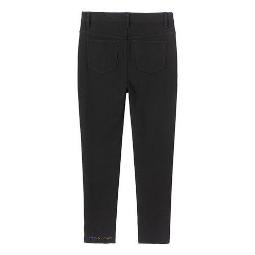 Cotton stretch trousers