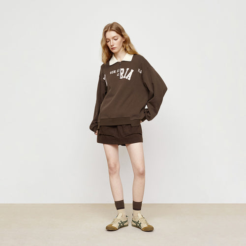 Retro Caramel Shorts