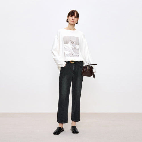 High-Stretch Cropped Skinny Jeans
