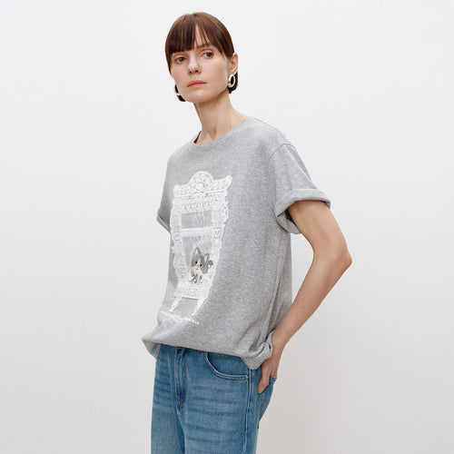 Cat in the Lace Window Tee