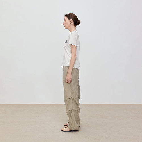 Olive Martini Parachute Pants