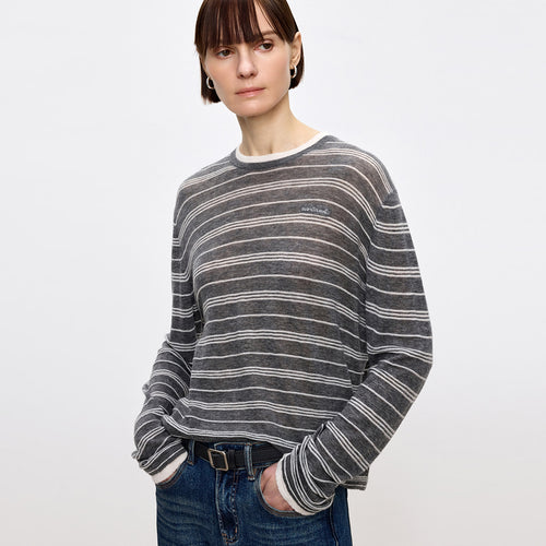 Oreo Layered Knit Sweater