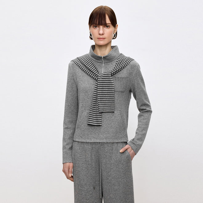 Misty Brushed Sweatshirt