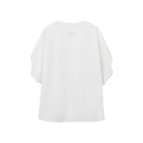 Ballet Bubble Sleeve Top
