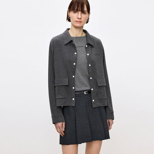 Grey Shirt-Jacket