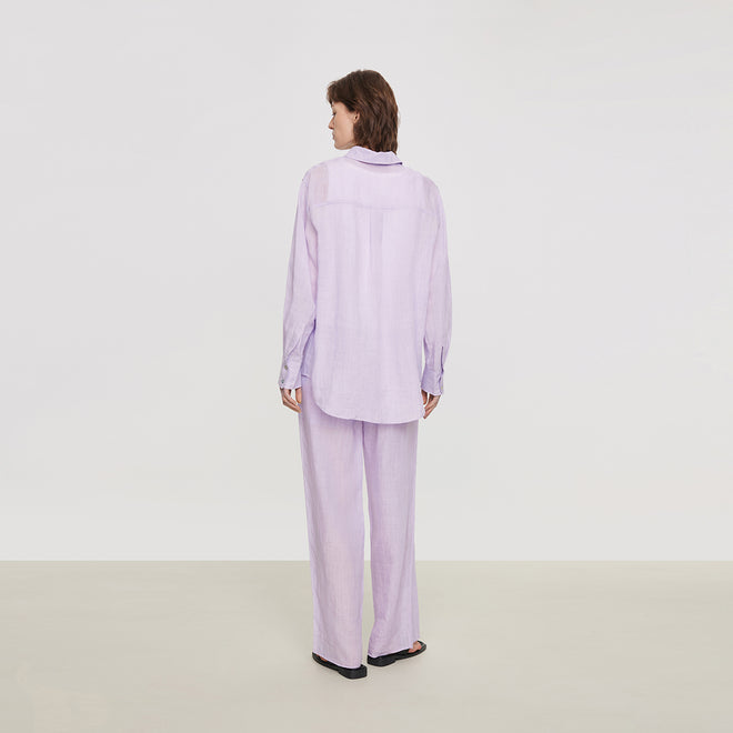 Lavender Ramie Set-Pants