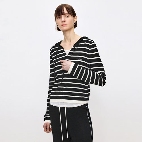 Misty Moonlight Stripe Pullover