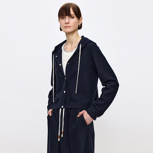 Blueberry Tea Hooded Jacket