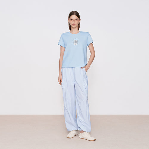 Iced Blue Outdoor Cargo Pants