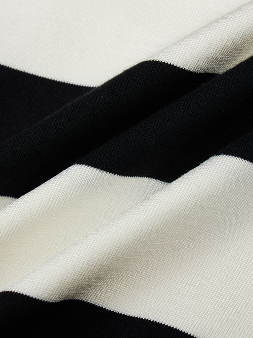 Striped Wide Knit Tee