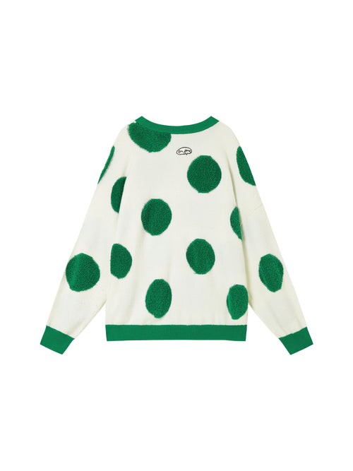 Polka Dot Colorful Sweater
