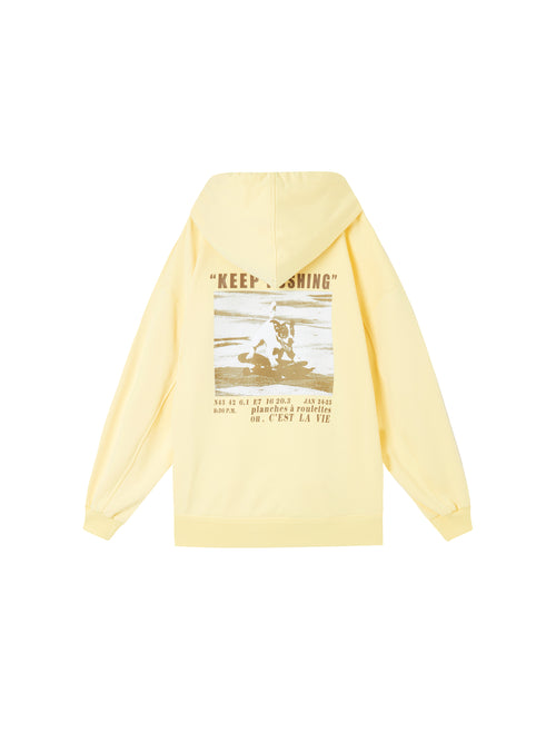 Cheese Yellow Skateboard Sweatshirt