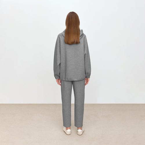 Soft Heather Gray Tapered Pants