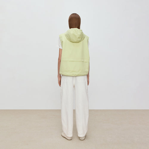 Jasmine Green Hooded Vest