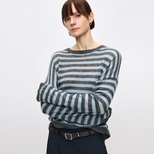 Sea Salt Stripe Sweater