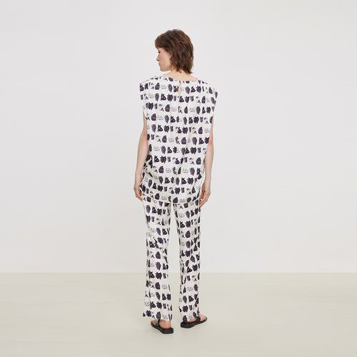 Pet Silk Suit-Pants
