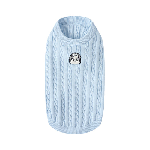 Baby Blue Pet Sweater