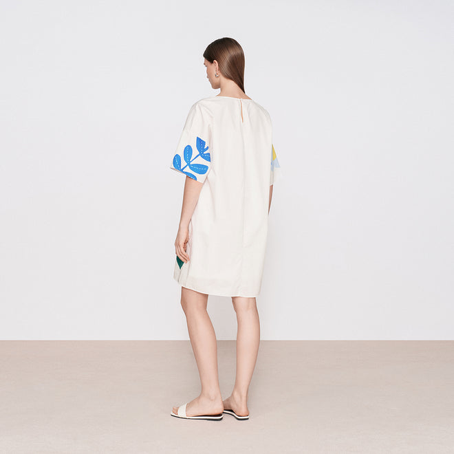 Color Block Garden Dress