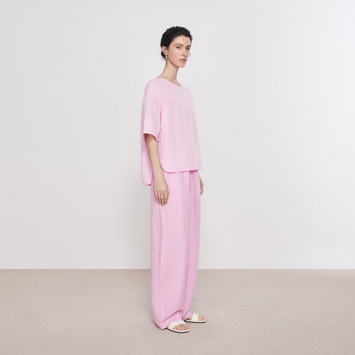 Blush Pink Linen Pants
