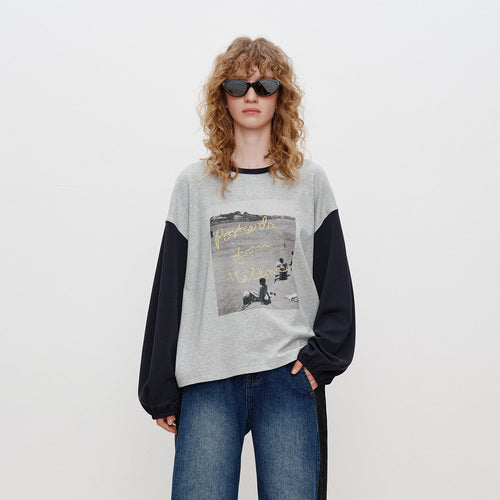 Vacation Cranberry Sweatshirt