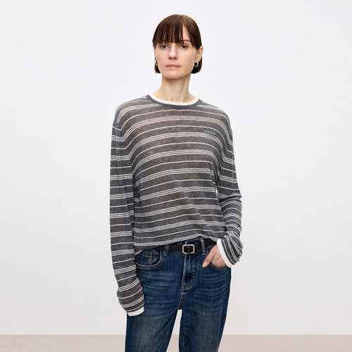 Oreo Layered Knit Sweater