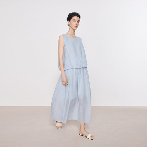 Sea Breeze Blue Bud Skirt