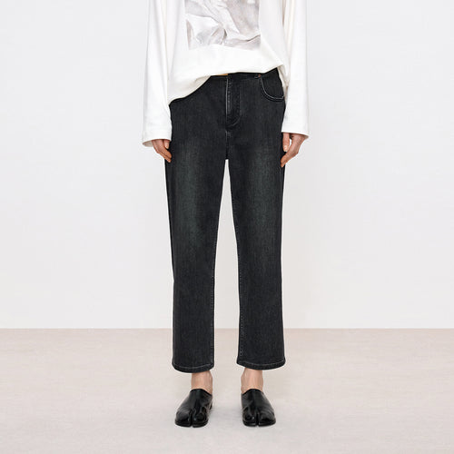 High-Stretch Cropped Skinny Jeans