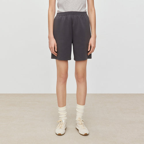 Charcoal Grey Relaxed Shorts