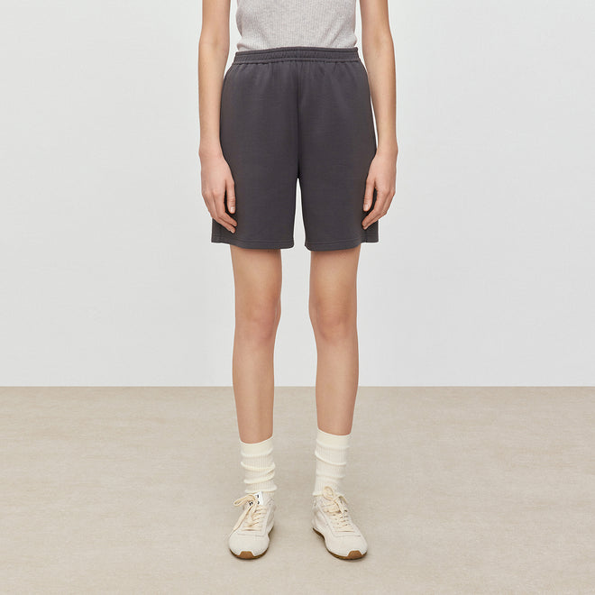 Charcoal Grey Relaxed Shorts