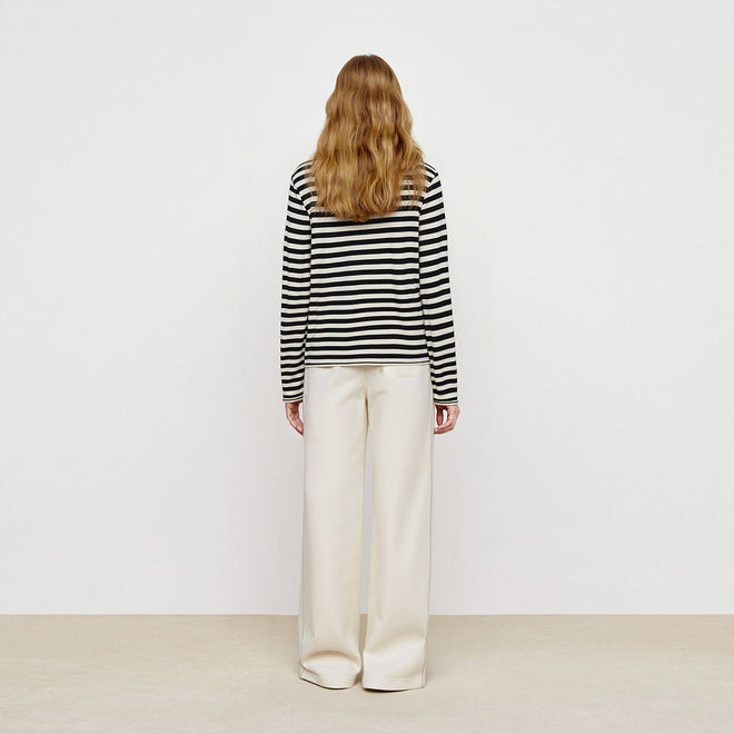 Oreo Knitted Striped Sweater