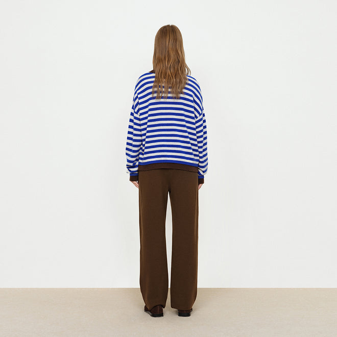 Starry Sky Wool Knitted Pants