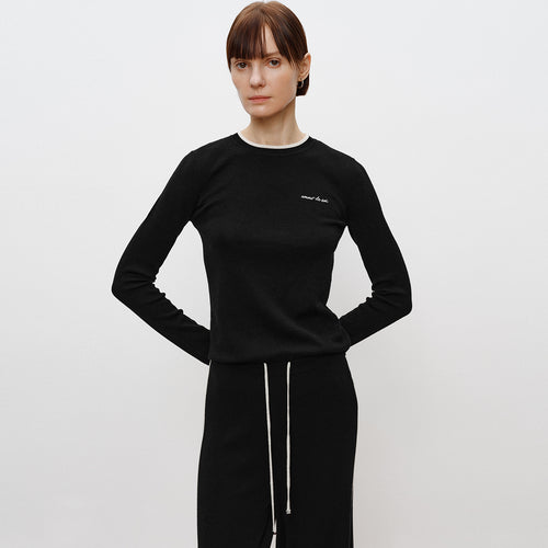 Dark Chocolate Mousse Sweater