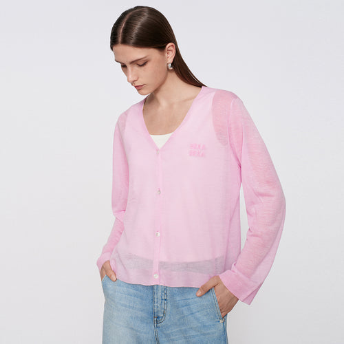 Pink Mist Cardigan