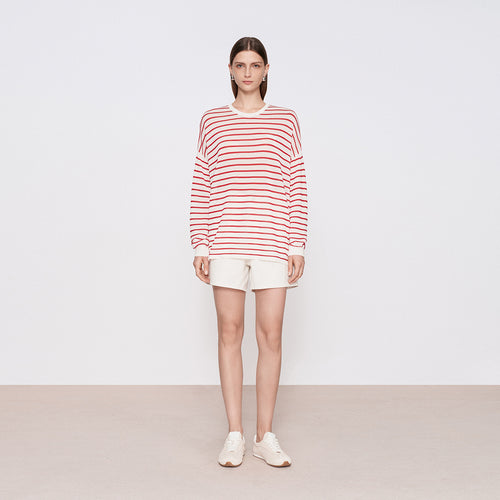 Cityscape White Denim Shorts