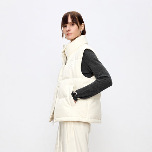 Coconut Frost Down Vest